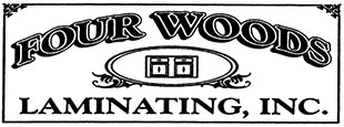 Four Woods Laminating Logo